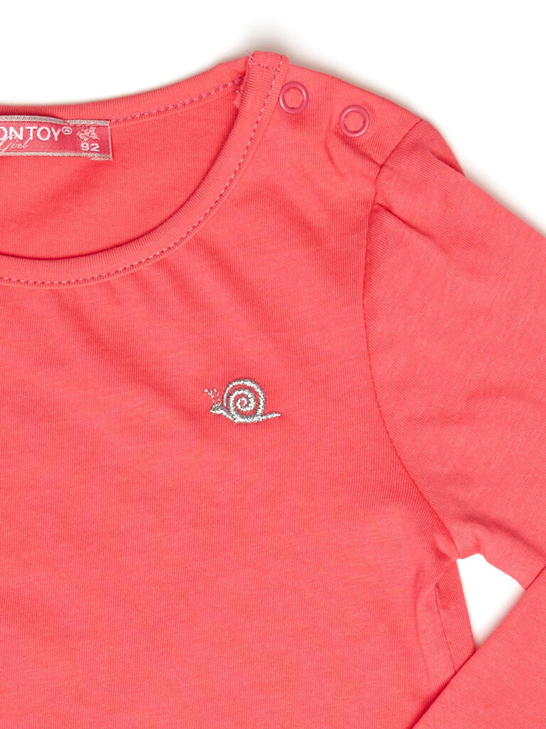 Džemperis meitenēm ToonToy, rozā cena un informācija | Jakas, džemperi, žaketes, vestes meitenēm | 220.lv