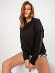 женский черный приталенный свитер с высоким воротником цена и информация | Женские толстовки | 220.lv