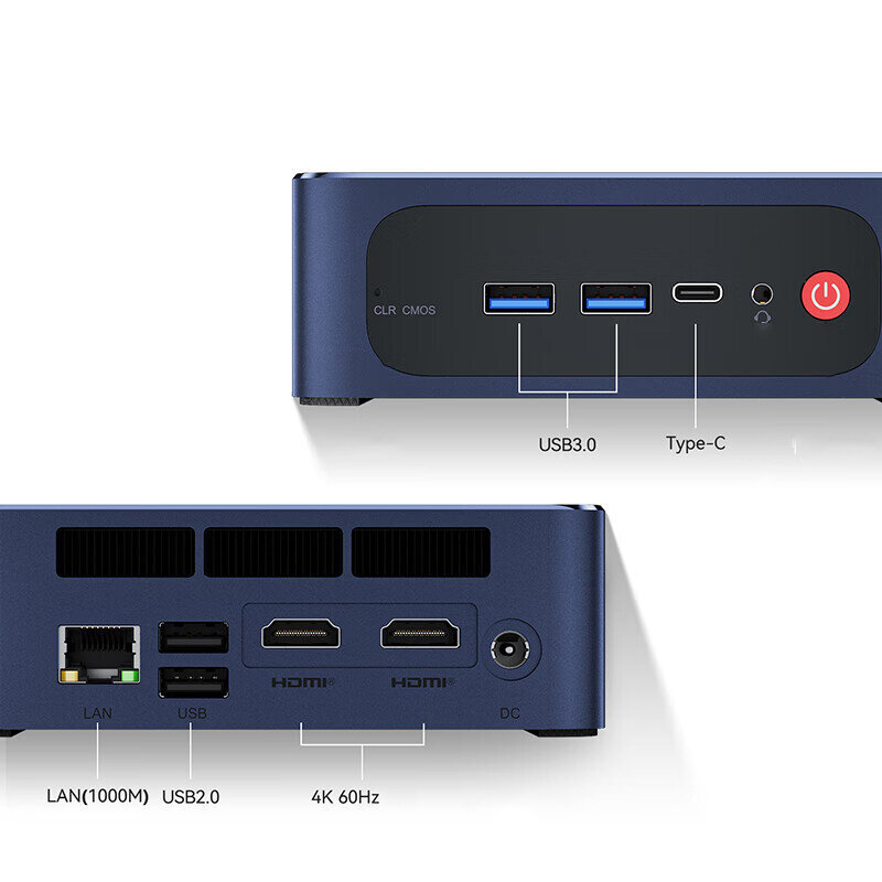 LingKe SEi12 i5-1235U 16G-DDR4 1TB SSD WIFI6 win11 HDMI 4.4GHz цена и информация | Stacionārie datori | 220.lv