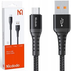 Кабель Micro USB, быстрый, прочный, QC 4.0, 1 м, McDodo цена и информация | Кабели для телефонов | 220.lv