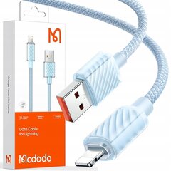 Mcdodo сверхмощный высокоскоростной кабель Lightning Usb 36W 1.2M синий цена и информация | Кабели для телефонов | 220.lv