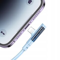 Mcdodo USB Lightning Высокоскоростной угловой кабель 36 Вт 1,2 м синий цена и информация | Кабели для телефонов | 220.lv