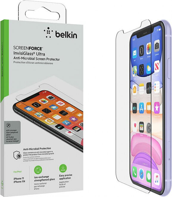 Belkin ScreenForce цена и информация | Ekrāna aizsargstikli | 220.lv