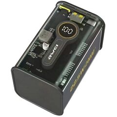 AWEI PowerBank P180K 20000mAh 22.5W czarny|black USB|PD + wyświetlacz цена и информация | Зарядные устройства Power bank | 220.lv
