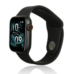 Beline pasek Apple Watch Silicone 42|44|45|49mm czarny |black цена и информация | Аксессуары для смарт-часов и браслетов | 220.lv