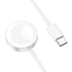 Borofone Wireless induction charger BQ21 for iWatch white цена и информация | Аксессуары для смарт-часов и браслетов | 220.lv