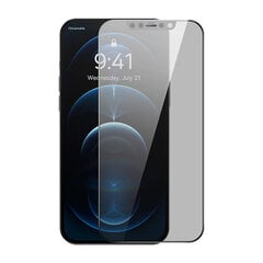 Baseus Tempered Glass 0.3mm (6.1inch) for iPhone 12/12 Pro (2pcs) цена и информация | Защитные пленки для телефонов | 220.lv