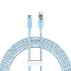 Fast Charging cable Baseus USB-C to Lightning  Explorer Series 2m, 20W (blue) цена и информация | Кабели для телефонов | 220.lv