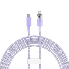 Fast Charging cable Baseus USB-C to Lightning  Explorer Series 2m, 20W (purple) цена и информация | Кабели для телефонов | 220.lv