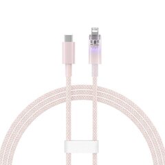 Fast Charging cable Baseus USB-C to Lightning  Explorer Series 1m, 20W (pink) цена и информация | Кабели для телефонов | 220.lv