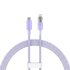 Fast Charging cable Baseus USB-C to Lightning  Explorer Series 1m, 20W (purple) цена и информация | Кабели для телефонов | 220.lv