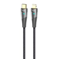 Кабель Budi 20 Вт USB-C — Lightning, 1.5 м (черный) цена и информация | Кабели для телефонов | 220.lv