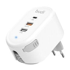 Wall Charger Budi 1m cable 30W (white) цена и информация | Зарядные устройства для телефонов | 220.lv
