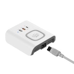 Wireless charger Budi QC3.0 2xUSB 5V 2.4A (White) цена и информация | Зарядные устройства для телефонов | 220.lv