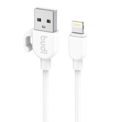 USB-кабель Lightning Budi 2.4А, 1 м цена и информация | Кабели для телефонов | 220.lv