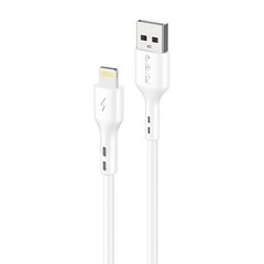 Foneng Кабель Foneng X36 USB-Lightning, 2,4 А, 2 м (белый) цена и информация | Кабели для телефонов | 220.lv