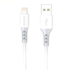 Foneng Кабель USB-Lightning Foneng X66, 20 Вт, 3 А, 1 м (белый) цена и информация | Кабели для телефонов | 220.lv