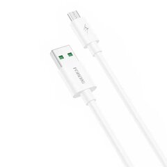 Foneng X67 USB to USB-C Cable, 5A, 1m (White) цена и информация | Кабели для телефонов | 220.lv