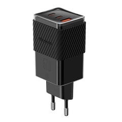 Mcdodo Зарядное устройство GaN 65W Mcdodo CH-1501, 2x USB-C, USB-A (черное) цена и информация | Зарядные устройства для телефонов | 220.lv