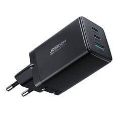 Charger GaN Ultra 65W 2C1A Cable C-C Joyroom TCG01 (black) цена и информация | Зарядные устройства для телефонов | 220.lv