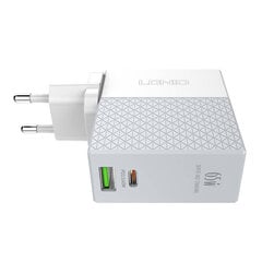 LDNIO Сетевое зарядное устройство LDNIO A2620C USB, USB-C 65 Вт + USB-C — кабель USB-C цена и информация | Зарядные устройства для телефонов | 220.lv