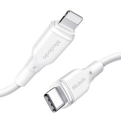 Mcdodo Кабель USB-C на Lightning Mcdodo CA-7280, 1,2 м (белый) цена и информация | Кабели для телефонов | 220.lv
