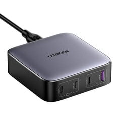 UGREEN Зарядное устройство UGREEN CD328 Nexode, 3x USB-C, USB-A, GaN, 100 Вт (черное) цена и информация | Зарядные устройства для телефонов | 220.lv