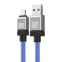 Baseus Кабель для быстрой зарядки Baseus USB-A на Lightning CoolPlay Series 2 м, 2,4 А (синий) цена и информация | Кабели для телефонов | 220.lv