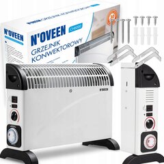 N'oveen C-6000 2000 W elektriskais sildītājs cena un informācija | Sildītāji | 220.lv
