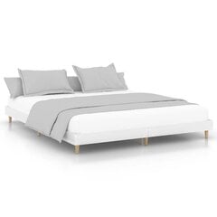 Каркас кровати vidaXL, 120x200 см, белый цена и информация | Кровати | 220.lv