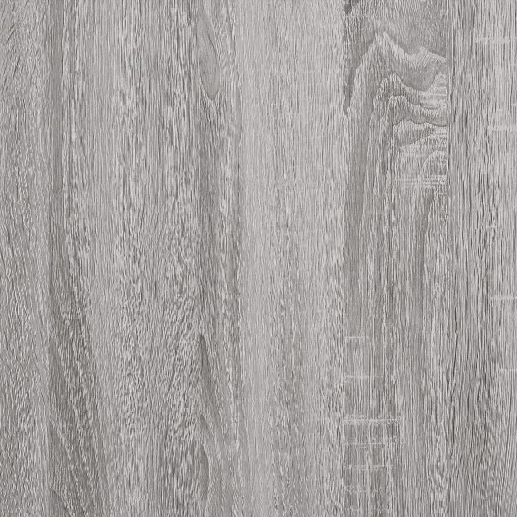Gultas rāmis, pelēka ozolkoka, 140x200 cm, inženierijas koks цена и информация | Gultas | 220.lv