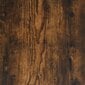 Gultas rāmis, ozolkoka krāsā, 140x200 cm, inženierijas koks cena un informācija | Gultas | 220.lv