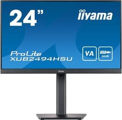 iiyama Светодиодный монитор ProLite XUB2494HSU-B2 цена и информация | Мониторы | 220.lv