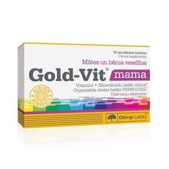 Olimp Labs Gold-vit Mama tabletes N30 цена и информация | Витамины, пищевые добавки, препараты для хорошего самочувствия | 220.lv