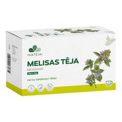 Tēja Melisas lapas Natēja, 1.5g N24 cena un informācija | Tējas un ārstniecības augi | 220.lv