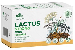 Tēja Lactus strong Natēja,1.5g N20 cena un informācija | Tējas un ārstniecības augi | 220.lv