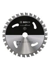 Пильный диск Bosch, 136 мм цена и информация | Механические инструменты | 220.lv