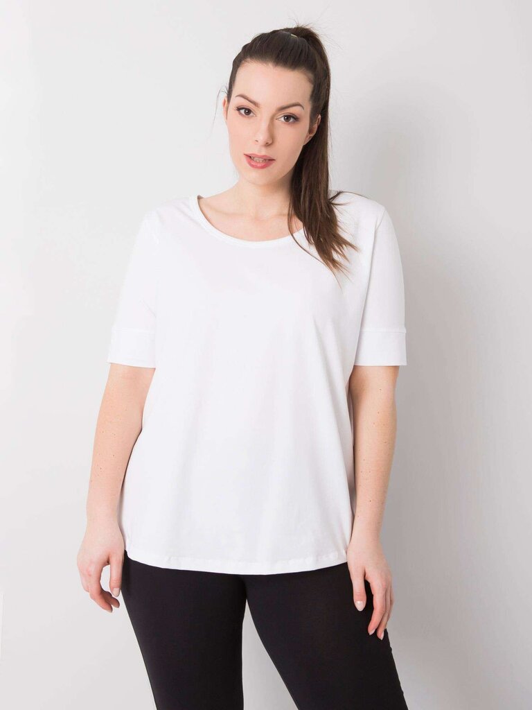 T-krekls sievietēm Basic Feel Good, balts cena un informācija | T-krekli sievietēm | 220.lv