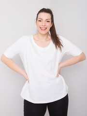 T-krekls sievietēm Basic Feel Good, balts cena un informācija | T-krekli sievietēm | 220.lv