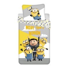 Bello bērnu gultas veļas komplekts Minions, 140x200 cm, 2 daļu cena un informācija | Bērnu gultas veļa | 220.lv