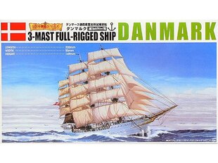 Сборная модель Aoshima - 3-Mast Full-Rigged Ship Danmark, 1/350, 04260 цена и информация | Конструкторы и кубики | 220.lv