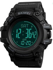 Мужские часы Skmei 1356BK black Compass цена и информация | Мужские часы | 220.lv