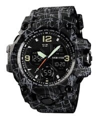 Наручные часы Skmei Hamlet 1155B Черные с серым цена и информация | Мужские часы | 220.lv