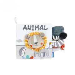 Mīksta grāmatiņa mazuļiem - Dzīvnieki цена и информация | Развивающие игрушки | 220.lv