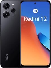 Xiaomi Redmi 12 8/256GB Midnight Black MZBOESLEU cena un informācija | Mobilie telefoni | 220.lv