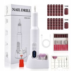 Nail Drill KU014 cena un informācija | Pedikīra, manikīra piederumi | 220.lv