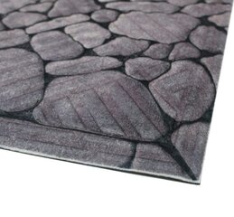 Придверный коврик, 45x75 см, серый цена и информация | Придверные коврики | 220.lv