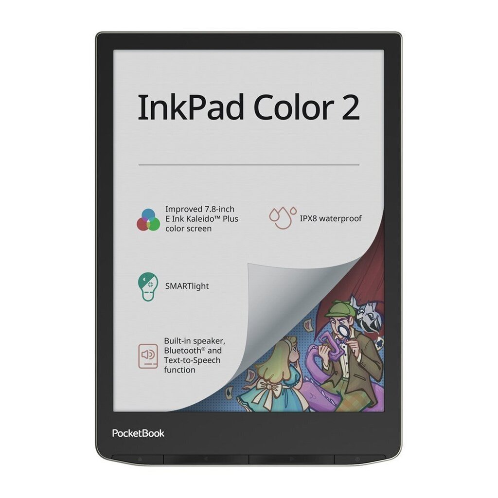 PocketBook InkPad Color 2 cena un informācija | E-grāmatu lasītāji | 220.lv