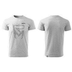 T-krekls Rock Machine Kiki Havlicka, pelēka, XXL 8592842809269 cena un informācija | Vīriešu T-krekli | 220.lv