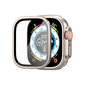 Ekrāna aizsargplāksne ar rāmi Spigen Glass.tR Slim Pro - Apple Watch Ultra 49 mm, titāna krāsā цена и информация | Viedpulksteņu un viedo aproču aksesuāri | 220.lv